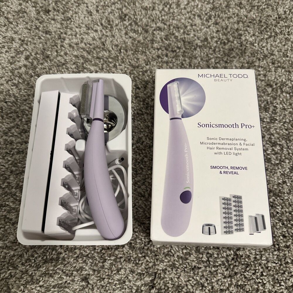 Michael Todd Beauty Sonicsmooth Pro+ Sonic Dermaplanning & Facial Hair Removal